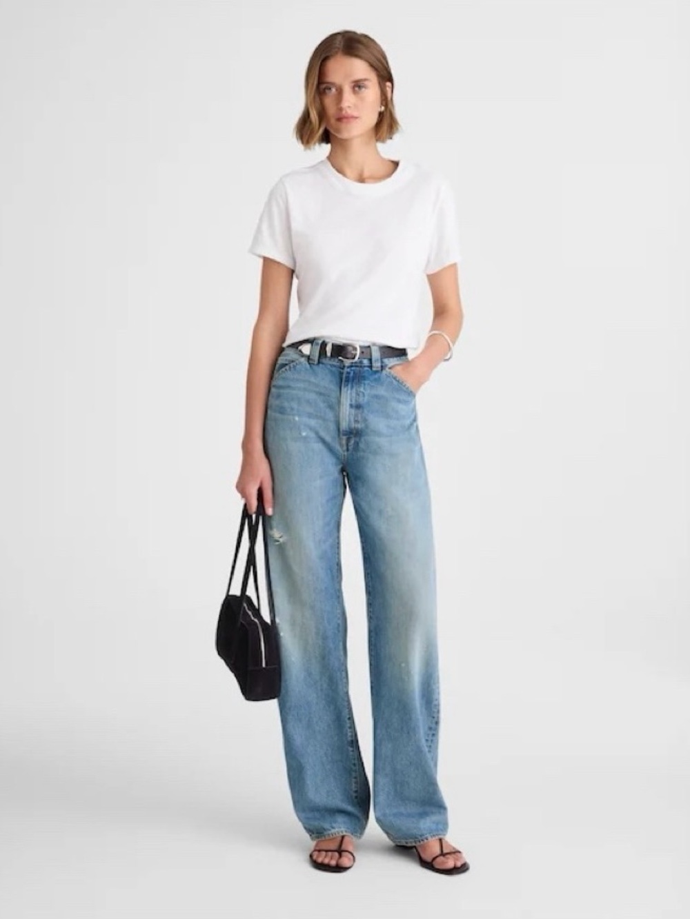 Madewell The Balloon Jean in Dobbins Wash Size 26